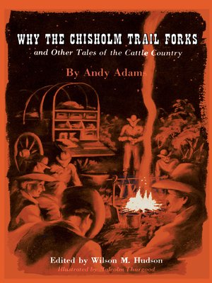 cover image of Why the Chisholm Trail Forks and Other Tales of the Cattle Country